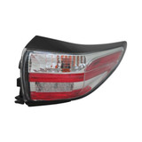 CarLights360: For 2015 2016 2017 2018 Nissan Murano Tail Light Assembly CAPA Certified w/ Bulbs (CLX-M0-11-6772-00-9-CL360A1-PARENT1)