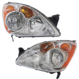 CarLights360: For 2005 2006 Honda CR-V Headlight Assembly DOT Certified (CLX-M0-20-6666-01-1-CL360A1-PARENT1)