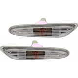 CarLights360: For 2004-2010 BMW 530i Side Repeater Light Assembly DOT Certified w/ Bulbs (CLX-M0-18-0540-00-1-CL360A6-PARENT1)