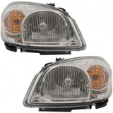 CarLights360: For 2005 2006 2007 Chevy Cobalt Headlight Assembly DOT Certified Smoke Lens w/ Bulbs Vehicle (CLX-M0-20-6642-90-1-CL360A1-PARENT1)