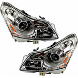CarLights360: For 2007 2008 Infiniti G35 Headlight Assembly DOT Certified Includes Ballast w/ Bulbs HID Type (Vehicle Trim: Sedan; w/o TECH) (CLX-M0-20-9014-00-1-CL360A1-PARENT1)