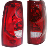 CarLights360: For 2003 Chevy Silverado 2500 Tail Light Assembly Left DOT Certified Vehicle Trim: w/ Fleetside Bed (CLX-M0-11-5852-01-1-CL360A4-PARENT1)