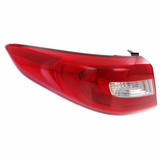 CarLights360: For 2015 2016 2017 Hyundai Sonata Tail Light Assembly CAPA Certified w/ Bulbs Halogen Type (CLX-M0-11-6722-00-9-CL360A1-PARENT1)