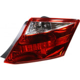 CarLights360: For 2008 2009 2010 Honda Accord Tail Light Assembly DOT Certified w/ Bulbs Coupe (CLX-M0-11-6252-00-1-CL360A1-PARENT1)