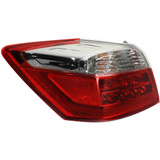 CarLights360: For 2013 2014 2015 Honda Accord Tail Light Assembly w/Bulbs LED Type (CLX-M0-11-6624-00-1-CL360A1-PARENT1)