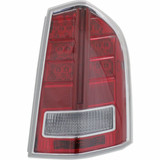 CarLights360: For 2013 2014 Chrysler 300 Tail Light Assembly CAPA Certified Red Type 2 w/Bulbs (CLX-M0-11-6638-90-9-CL360A1-PARENT1)