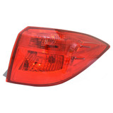 CarLights360: For 2017 Toyota Corolla Tail Light Assembly CAPA w/Bulbs LED Type (Trim: 50th Anniversary Special Edition ; SE Plus ; SE ; XLE ; XSE) (CLX-M0-11-6640-80-9-CL360A1-PARENT1)