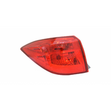 CarLights360: For 2017 Toyota Corolla Tail Light Assembly CAPA w/Bulbs LED Type (Trim: 50th Anniversary Special Edition ; SE Plus ; SE ; XLE ; XSE) (CLX-M0-11-6640-80-9-CL360A1-PARENT1)