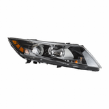 CarLights360: For 2011 2012 2013 2014 Kia Optima Headlight Assembly Unpainted DOT Certified w/ Bulbs Halogen Type (CLX-M0-20-12554-90-1-CL360A1-PARENT1)