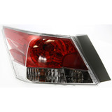 CarLights360: For 2008 2009 2010 2011 2012 Honda Accord Tail Light Assembly CAPA Certified w/ Bulbs Sedan (CLX-M0-11-6250-00-9-CL360A1-PARENT1)