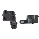 CarLights360: For 2003 2004 Pontiac Grand Am Tail Light Connector Plate w/Bulbs (Vehicle Trim: SE2) (CLX-M0-11-5912-20-CL360A2-PARENT1)