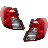 CarLights360: For 2013 2014 2015 Chevy Captiva Sport Tail Light Assembly Left CAPA Certified w/ Bulbs (CLX-M0-11-12760-00-9-CL360A1-PARENT1)