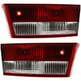 CarLights360: For 2003 2004 Honda Accord Tail Light Assembly w/Bulbs - (Vehicle Trim: Sedan) (CLX-M0-17-5176-00-CL360A1-PARENT1)