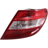 CarLights360: For 2008 2009 Mercedes-Benz C280 Tail Light Assembly DOT Certified w/o Curve Lighting w/ Bulbs (CLX-M0-11-11748-00-1-CL360A5-PARENT1)