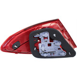 CarLights360: For 2008 2009 Mercedes-Benz C280 Tail Light Assembly DOT Certified w/o Curve Lighting w/ Bulbs (CLX-M0-11-11748-00-1-CL360A5-PARENT1)