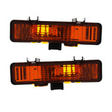 For GMC Sonoma Turn Signal Light 1991 1992 1993 | Amber Lens (CLX-M0-USA-12-1248-01-CL360A71-PARENT1)