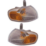 For Chevy Prizm Turn Signal Light 1998 99 2000 01 2002 | Clear & Amber Lens (CLX-M0-USA-18-5092-00-CL360A70-PARENT1)