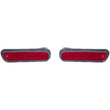 For Honda Accord Side Marker Light 1994-2000 | Rear | Red Lens | w/ Garnish (CLX-M0-USA-H731906-CL360A70-PARENT1)
