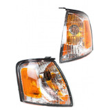 For Chevy Prizm Turn Signal Light 1998 99 00 2001 2002 | Clear & Amber Lens (CLX-M0-USA-18-5094-00-CL360A70-PARENT1)