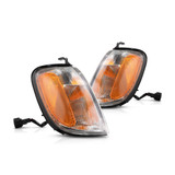 For Nissan Xterra Corner Light 2000 2001 | Clear & Amber Lens (CLX-M0-USA-18-5222-00-CL360A71-PARENT1)