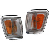For Toyota 4Runner Corner Light 1992 93 94 1995 | Clear & Amber Lens (CLX-M0-USA-3121518LA1-CL360A70-PARENT1)
