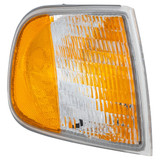Karparts360 Replacement For Fo-rd Ex-pedition Corner Light 1997 98 99 00 01 2002 | All Cab Types | Clear & Amber Lens (CLX-M0-USA-18-3372-61-CL360A70-PARENT1)