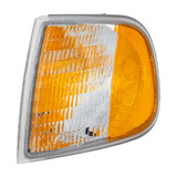 Karparts360 Replacement For Fo-rd Ex-pedition Corner Light 1997 98 99 00 01 2002 | All Cab Types | Clear & Amber Lens (CLX-M0-USA-18-3372-61-CL360A70-PARENT1)