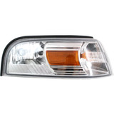 For Mercury Grand Marquis Corner Light 2006 07 08 09 10 2011 Park/Signal/Side Marker Lamp | Clear & Amber Lens (CLX-M0-USA-M104110-CL360A70-PARENT1)