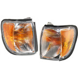 For Nissan Pathfinder Corner Light 1999 00 01 02 03 2004 Clear & Amber Lens (CLX-M0-USA-N104102-CL360A70-PARENT1)