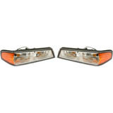 For Jeep Compass Corner Light 2007 08 09 2010 Park/Signal Lamp | Clear & Amber Lens (CLX-M0-USA-RBJ104102-CL360A70-PARENT1)