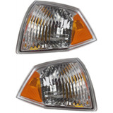 For Jeep Compass Corner Light 2007 08 09 2010 Park/Signal Lamp | Clear & Amber Lens | CAPA Certified (CLX-M0-USA-RBJ104102Q-CL360A70-PARENT1)