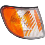 For Kia Sportage Corner Light 1997 98 99 00 01 2002 3-Prong Connector | Clear & Amber Lens (CLX-M0-USA-K104102-CL360A70-PARENT1)