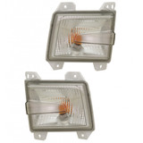 For Honda Ridgeline Turn Signal Light 2017 18 19 2020 Assembly | w/ Park Lamps | Clear Lens (CLX-M0-USA-RH10690002-CL360A70-PARENT1)