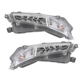 For Toyota Camry Turn Signal Light 2015 2016 2017 LED | XLE/XSE Model | Clear Lens (CLX-M0-USA-REPT106930-CL360A70-PARENT1)
