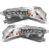 For Toyota Camry Turn Signal Light 2015 2016 2017 LED | XLE/XSE Model | Clear Lens | CAPA (CLX-M0-USA-REPT106930Q-CL360A70-PARENT1)