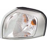 For Volvo S80 Corner Light 2004 2005 2006 Park/Signal Lamp | Chrome | Halogen Headlamp Type | Clear Lens (CLX-M0-USA-V104106-CL360A70-PARENT1)