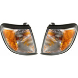 For Subaru Forester Corner Light 1998 1999 2000 Clear & Amber Lens (CLX-M0-USA-S104104-CL360A70-PARENT1)