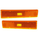 Karparts360 Replacement For Fo-rd F-150 / F-250 Side Marker Light 1980-1986 | Front | On Fender (CLX-M0-USA-18-1278-01-CL360A70-PARENT1)