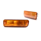 For Toyota Tacoma Turn Signal Light 1995 1996 1997 | Amber Lens | RWD | Excludes Pre-Runner Model (CLX-M0-USA-12-1552-00-CL360A70-PARENT1)