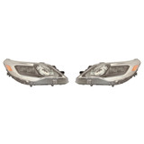 For Toyota Avalon / Hybrid Headlight Assembly 2016 - 2018 Halogen CAPA (CLX-M0-312-11D6L-ACN2-CL360A55-PARENT1)