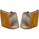 For Jeep Grand Cherokee Corner Light 1993 94 95 96 97 1998 | Side Marker | Clear & Amber Lens (CLX-M0-USA-18-3118-01-CL360A70-PARENT1)