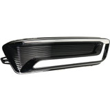 For Chevy Impala Fog Light Cover 2014-2018 | Grille Bezel | Bumper Cover | w/o Midnight Black Package | w/ Hole For DRL | LTZ/Premier Model | Black (CLX-M0-USA-REPC108634-CL360A70-PARENT1)