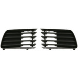 For Toyota Prius Fog Light Cover 2004 05 06 07 2009 | Grille Bezel | w/o Hole | Black (CLX-M0-USA-REPT107512-CL360A70-PARENT1)