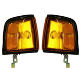For Isuzu Rodeo Corner Light 1991-1997 | Amber Lens | w/ Black Trim (CLX-M0-USA-18-3194-00-CL360A70-PARENT1)