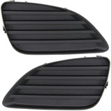 For Toyota Camry Fog Light Cover 2010 2011 | Grille Bezel | w/o Fog Light Hole | Textured Black (CLX-M0-USA-REPT107552-CL360A70-PARENT1)