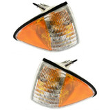 For Ford Mustang Corner Light 1987-1993 Outer | Clear & Amber Lens (CLX-M0-USA-18-1880-01-CL360A70-PARENT1)