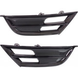 For Chrysler 200 Fog Light Cover 2015 2016 2017 | Halogen Headlights | Textured Black (CLX-M0-USA-REPC015518-CL360A70-PARENT1)