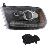 For 2016 2017 2018 RAM 1500 / 2500 / 3500 Pick Up Headlight Projector Black Housing (CLX-M0-334-1137L-ASN2-CL360A55-PARENT1)