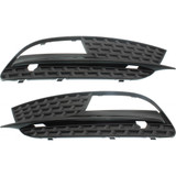 For Audi A5 Fog Light Cover 2013 2014 | Grille Bezel | Outer | w/o Adaptive Cruise Control and S-Line Package | Convertible/Coupe | Primed (CLX-M0-USA-RA01550002-CL360A71-PARENT1)