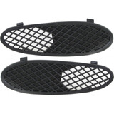 For Mercedes-Benz S430 / S500 / S600 Fog Light Cover 2001 2002 Outer | Grille Bezel | Black (CLX-M0-USA-M015508-CL360A70-PARENT1)
